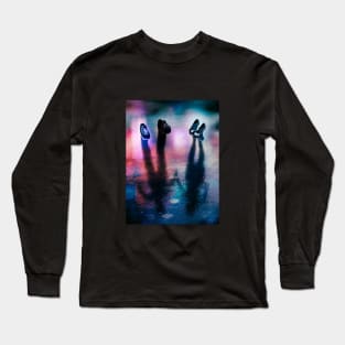 Faded Into Color Long Sleeve T-Shirt